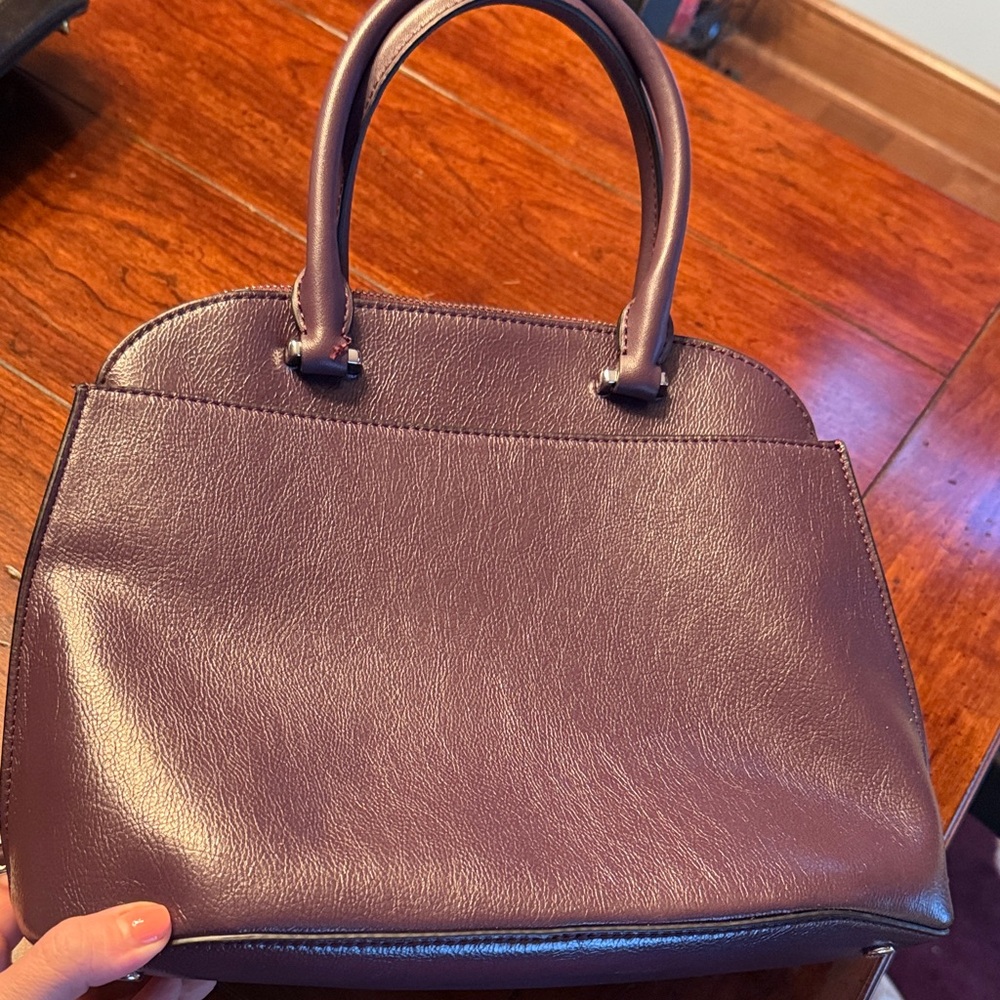 Calvin Klein Deep Purple Satchel - Picture 4 of 8